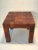 Saddle Leather Patchwork Occasional Table For Sale In San Francisco - Image 6 of 9