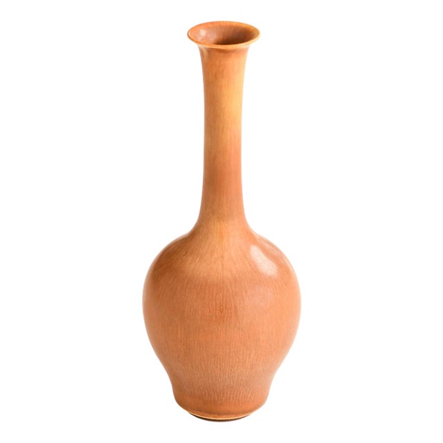 Scandinavian Modern Vase in Ceramic by Berndt Friberg, 1953 For Sale