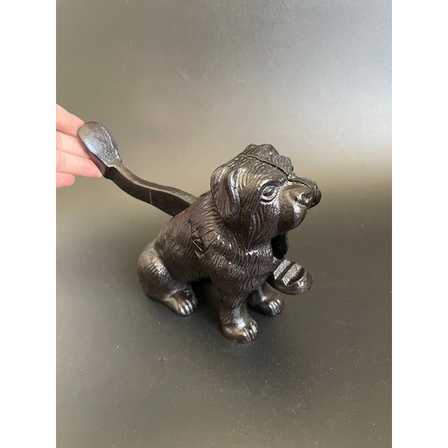 Vintage Cast Iron English Bulldog Nutcracker For Sale - Image 11 of 14