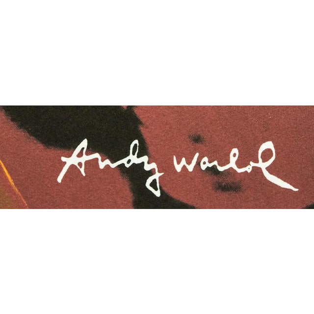 Portraiture 1986 Carnegie Museum of Art After Andy Warhol "Muhammad Ali" Lithograph For Sale - Image 3 of 6