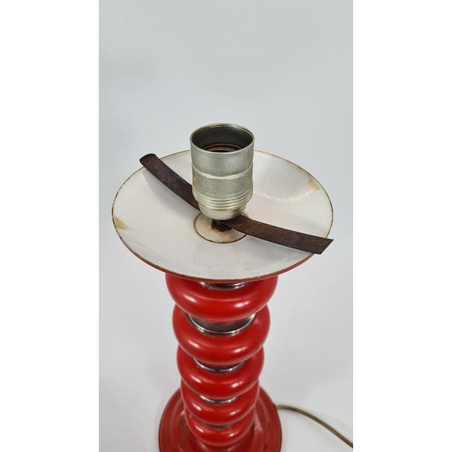 Space Age Table Lamp, GDR, 1970s For Sale - Image 9 of 15