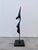 1960s Brazilian Mid-Century Modern Abstract Dancer Bronze Sculpture on Granite Base For Sale - Image 5 of 13
