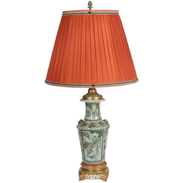 Chinese Table Lamp, 1920s For Sale