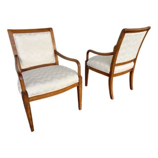 Contemporary Arm Chairs by Sam Moore -Pair of 2 For Sale