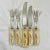 Landers, Frary & Clark Celluloid Ivory Handled Flatware Cutlery – 30 Piece Set For Sale - Image 4 of 12