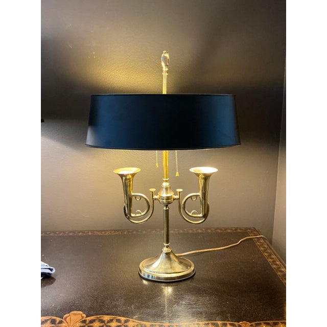 Metal 1990s French Bouilotte Table Lamp For Sale - Image 7 of 8