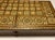 Sienna Vintage Marquetry Mother of Pearl Wood Inlaid Backgammon Set Islamic Patterns - 32 Piece Set For Sale - Image 8 of 9