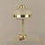 Solid brass lamps with genuinely old, elegant glass shades European Plug (up to 250V).The wiring of this item may be...