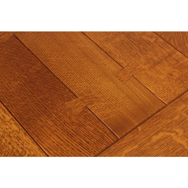 1990s Stickley Mission Collection Oak Butterfly Top End Table Chairish