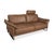 Brown Taupe Leather Three-Seater & Two-Seater Sofa with Manual Function from Willi Schillig, Set of 2 For Sale - Image 4 of 18