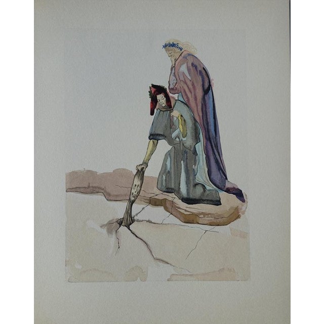 Salvador Dali, Traitors to Their Homeland, Woodcut For Sale - Image 6 of 6