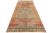 Peach Handmade Peach Turkish Kars Vintage Wool Rug With a Tribal Design For Sale - Image 8 of 9