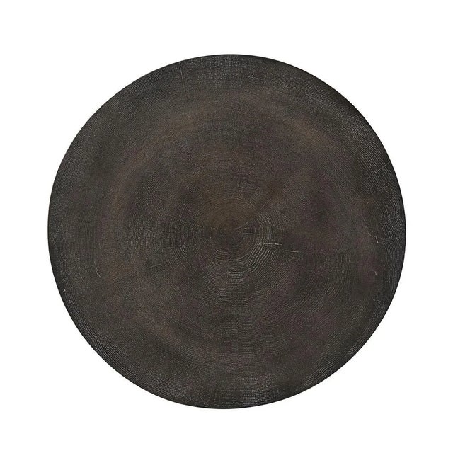 Modern Modern Dark Accent Table For Sale - Image 3 of 6