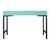 Maple Writing Desk - Turquoise For Sale In West Palm - Image 6 of 7