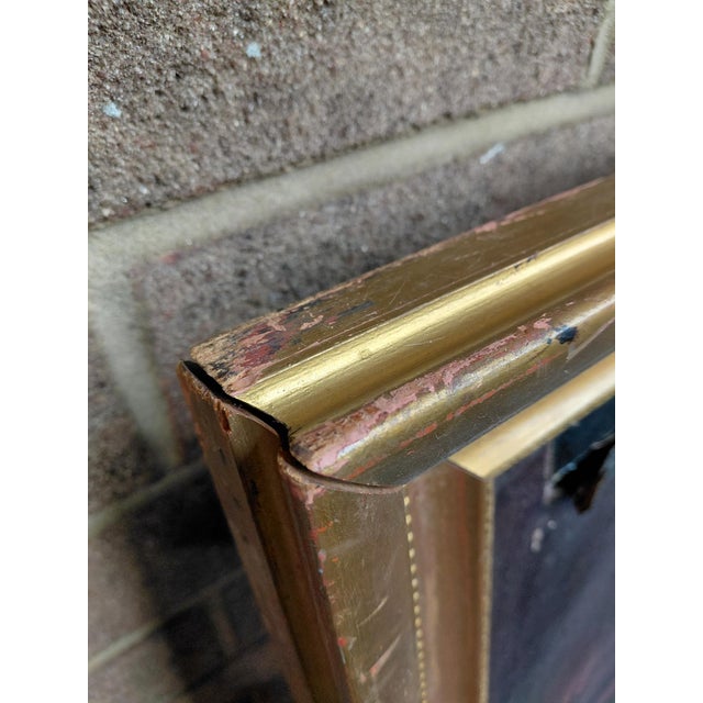 Early 20th Century Framed "Portrait of Mrs. Seymour Fort" After John Singleton Copley For Sale - Image 11 of 12