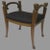 French 19th Carved Walnut Window Seat Stool Bench For Sale - Image 13 of 13