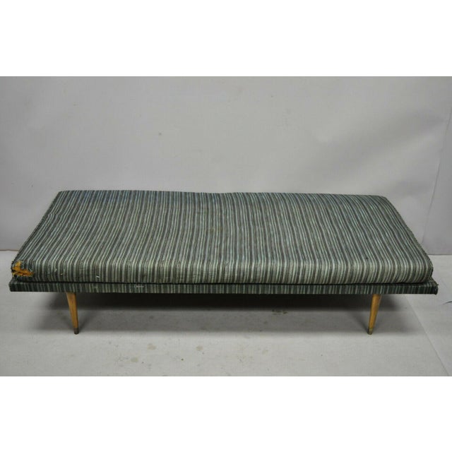 Vintage Mid Century Danish 74" Daybed Chaise Lounge Sofa ... Height of all sofa 18 inches.