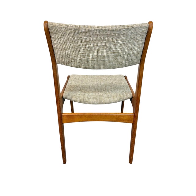 Mid-Century Danish Modern Teak Dining Chairs - Set of 6 For Sale In Philadelphia - Image 6 of 6