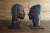 1950s Flores Arias Incan Carved Wood Sculptures - A Pair For Sale - Image 11 of 13