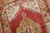 Mid 20th Century Traditional Red Vintage Turkish Oushak - 3'8" x 4'11" For Sale - Image 5 of 6