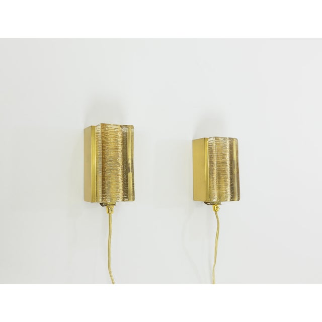 1970s Atlantic Wall Lamps by Vitrika, 1970s, Set of 2 For Sale - Image 5 of 10