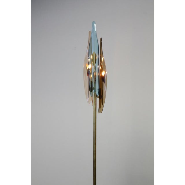 Vintage Dahlia Floor Lamp by Max Ingrand for Fontana Arte, 1958 For Sale - Image 6 of 18