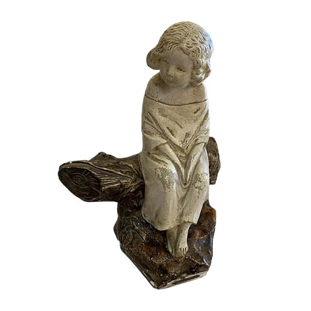 Antique Child Sculpture from Michel Pascal For Sale