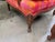 Antique Carved Wood Bergère-Style Lounge Chair + Ottoman For Sale - Image 4 of 12