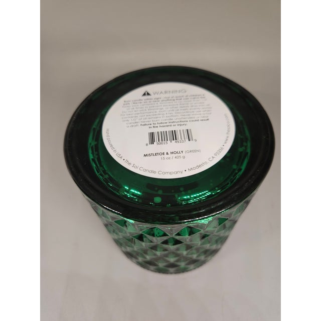 American Soi Candle Company, Mistletoe & Holly Candle For Sale - Image 3 of 3
