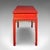Tall Vintage Art Deco Revival Hall Table, Oriental, Red Lacquer, Side, Reception For Sale - Image 6 of 10