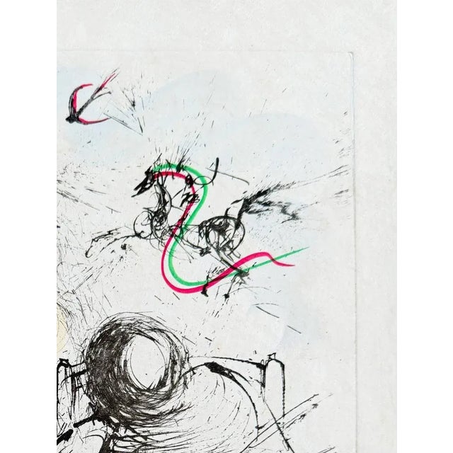 1960s Salvador Dali, Femme à la guitare, 1967, Etching For Sale - Image 5 of 8