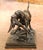 Brass Late 19th Century German Brass & Plaster Hunting Dog Sculpture by Emil Wünsche For Sale - Image 8 of 14