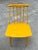 1970s Pair of Danish Yellow Mid Century Chairs- a Pair For Sale In Atlanta - Image 6 of 7