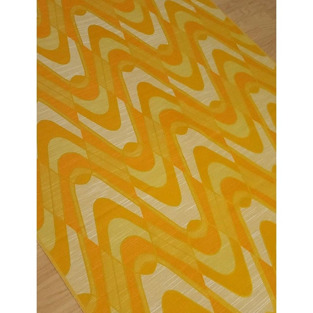 Mid-Century Modern Mid-Century Modern German Fabric Bale for Curtains, 1970s For Sale - Image 3 of 6