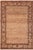 Shabby Chic Gabbeh Beige/Rust Wool Rug - 6'3'' X 7'9'' For Sale - Image 9 of 10