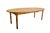 Dining folding table with oval top, ash Turned legs and drop leaf Late 19th century, Franch belt height:23.22 in...