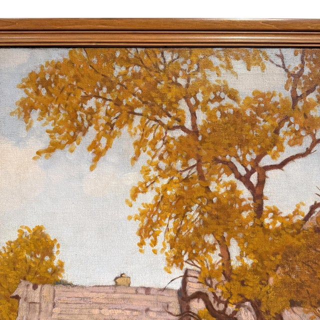 Paint "In the Berkshires", an Oil Painting by Jane Bostwick For Sale - Image 7 of 12