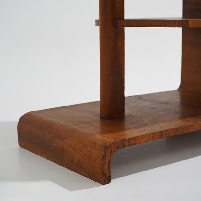 Floor Lamp with Burl Table, 1930s For Sale - Image 13 of 17