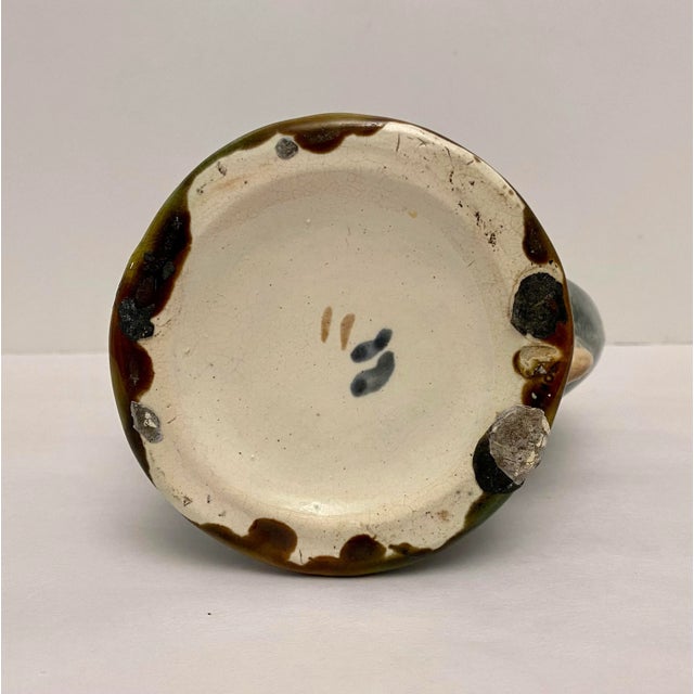 Ceramic Antique 19th Century Fish Pitcher Jug For Sale - Image 7 of 8