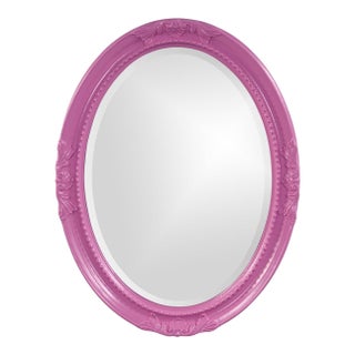 Queen Ann Mirror - Glossy Hot Pink For Sale