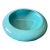 Vintage Pottery Ufo Shaped Succulent Cactus Planter Robin’s Egg Blue Attributed to Royal Haeger For Sale