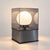 Space Age Lamp in Acrylic Glass, Metal and Opaline Glass, 1970s For Sale - Image 3 of 9