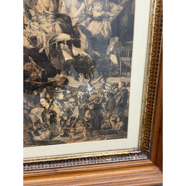 Brown 19th C, Decopauge "The Allegory of Civilization" Magnificent & Important Work For Sale - Image 8 of 18