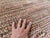Textile Multicolor Checkered Stripe Hand-Knotted Wool Rug - 5'10" X 8'2" For Sale - Image 7 of 13