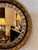 Traditional English Regency Convex Mirror With Bullseye Border For Sale - Image 3 of 5