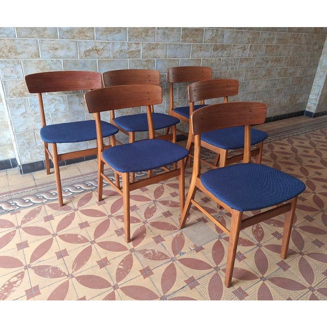 Mid-Century Modern Mid-Century Danish Teak Dining Chairs from Farstrup, 1960s, Set of 6 For Sale - Image 3 of 17