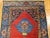 Vintage Persian Bidjar Gallery Rug, Hand-Knotted Wool, Geometric Pattern, Carnelian Red & Blue, 5x9 For Sale - Image 4 of 12