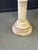 Antique Italian White 7 Piece Carved Alabaster Pedestal Column For Sale - Image 9 of 13