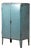 Vintage Industrial Cabinet in Iron, 1970s For Sale