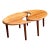 Danish Modern Yin Yang Teak Coffee Tables - A Pair For Sale